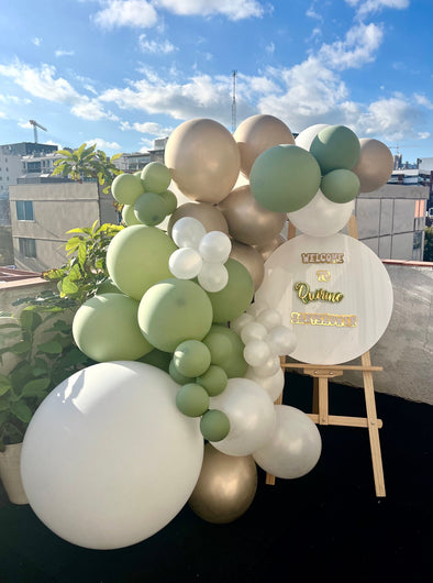 Event Sign With Balloons Sitges