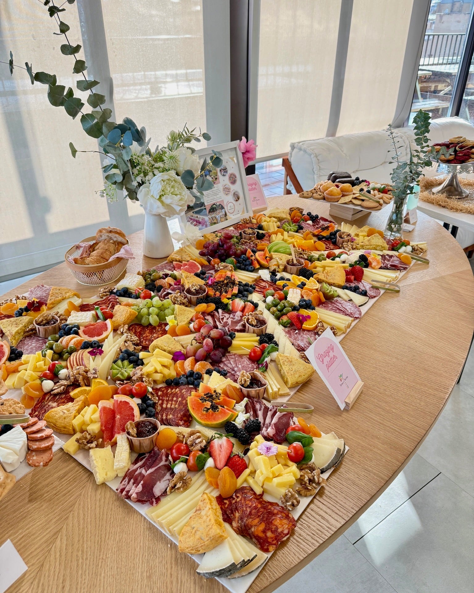 Grazing platters for your catering in Barcelona