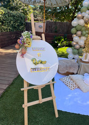 Create unforgettable moments with personalized acrylic signs, the perfect addition to any event in Barcelona