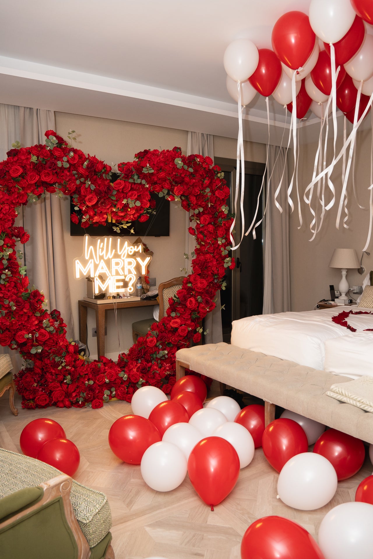 Decoración de habitaciones de hotel en Barcelona - LOVE