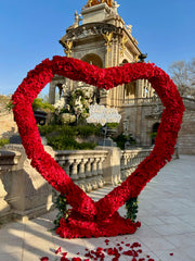 flower hear proposal barcelona