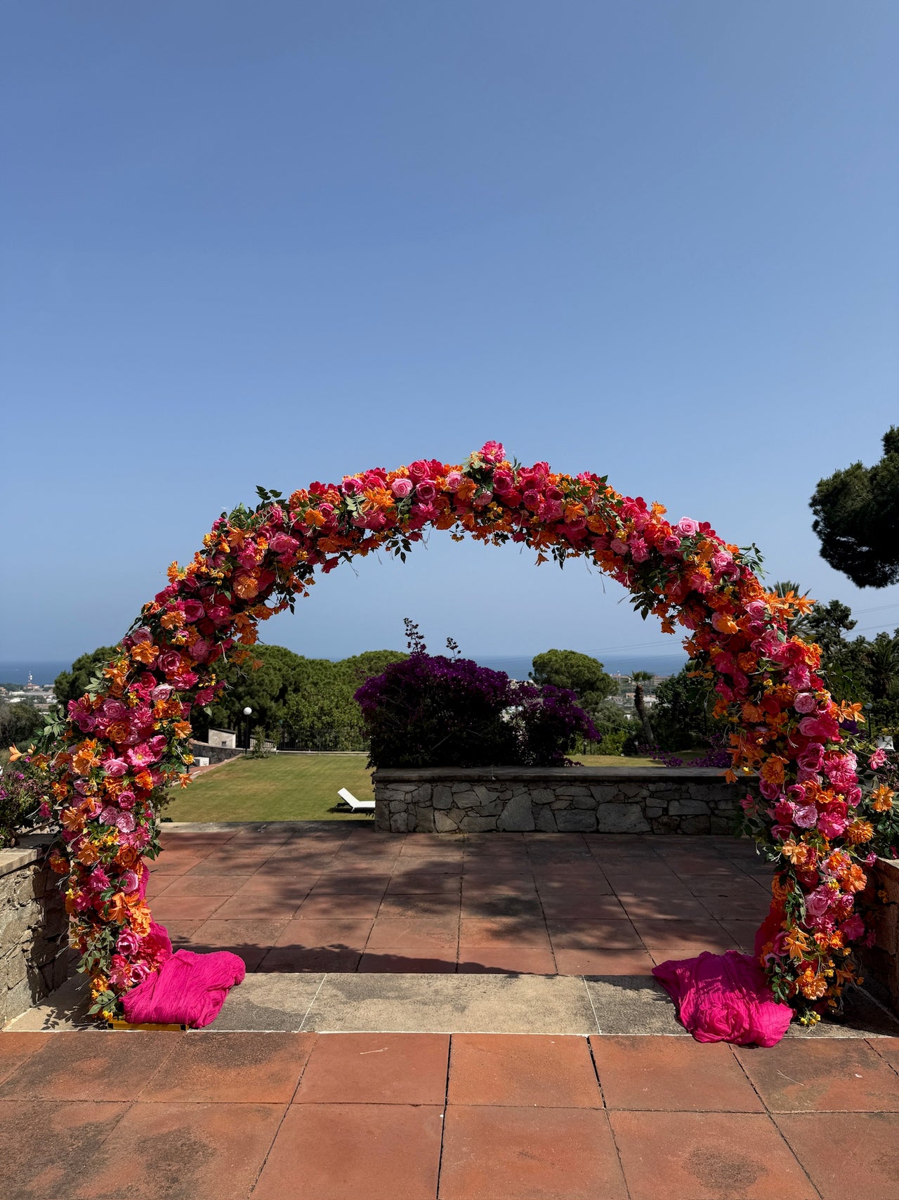 Floral Arch Barcelona