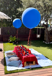 Create a wow factor with XL helium balloons in Maresme. Perfect for parties, weddings, and events, adding a bold and stylish touch to any celebration!