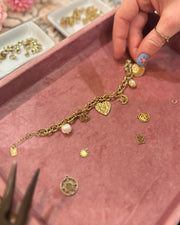 Create Your Own Charm Bracelet or Necklace with this jewelry class in Barcelona