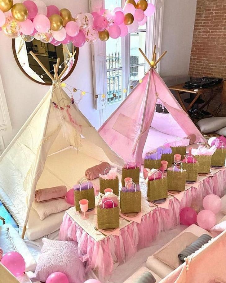 Unforgettable Kids Party and Tipi Pyjama Party Experiences in Maresme – Perfect for Creating Magical Memories!