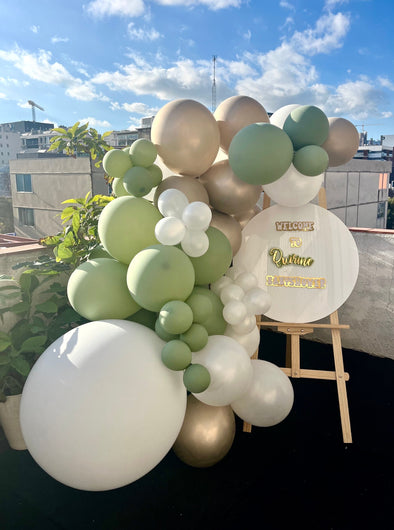 Event Sign With Balloons